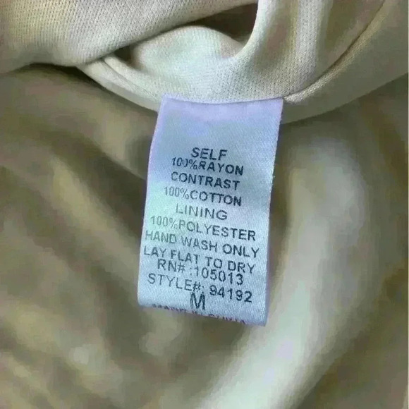 Savanna Jane Leopard Babydoll Dress A Line Swing Floral Boho 90s Medium - Picture 4 of 7